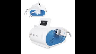 7201C Dual Fat Freeze Handle Piece Cold Cool Body Slimming Treatment Machine [upl. by Alton]