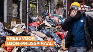 Economen vrezen voor loonprijsspiraal door hoge inflatie en forse loonstijgingen [upl. by Rafaelof]