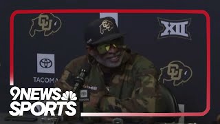 Deion Sanders holds news conference before Utah rivalry game [upl. by Eirruc]