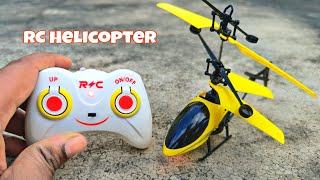 Tornado Yellow Colour RC Helicopter Unboxing and Flying Test  Indian RC Helicopter [upl. by Joice]