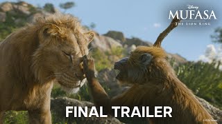 Mufasa The Lion King  Final Trailer [upl. by Akeimahs]