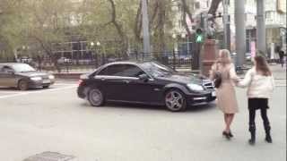 Скромный Mercedes C63 AMG в России [upl. by Charlotta]