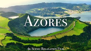 The Azores 4K  Scenic Relaxation Film With Calming Music [upl. by Su]