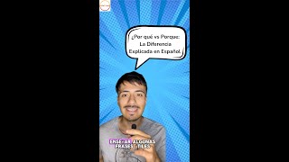 ¿Por qué vs Porque La Diferencia Explicada en Español 🤔📚 [upl. by Johm419]