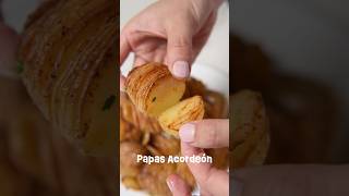 Hacemos estas papas acordeón en la querida Airfryer🥔✨ [upl. by Nylirrej711]