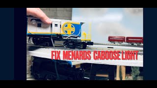 Fix for Menards Flickering Caboose Light [upl. by Stephie518]