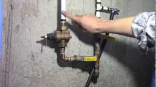 How to adjust amp measure home water pressure [upl. by Noroj]