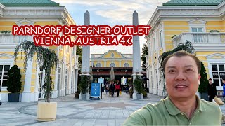 Designer Outlet Parndorf  Vienna Austria 4K [upl. by Jessie]