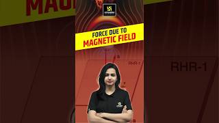 What is Magnetic Field  Force Due to Magnetic Field shorts  Jyotsna Maam [upl. by Niamjneb]