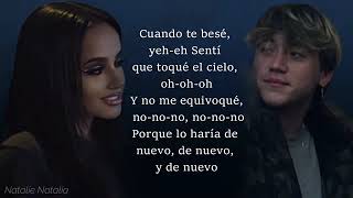 Becky G FT Paulo LondraCuando Te Besé Letra [upl. by Anzovin965]