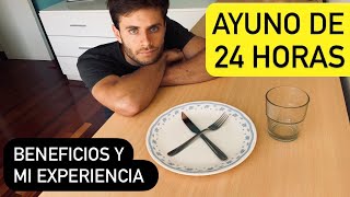 Cómo aguantar un AYUNO de 24 HORAS 😨 Beneficios y Mi EXPREIENCIA [upl. by Dody]