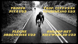 OMLOOP HET NIEUWSBLAD U23 TRDI SVENDEMIANO U23 TROFEO PIVA U23 FLECHE ARDENNAISE U23  PCM 2020 [upl. by Ahtrim]