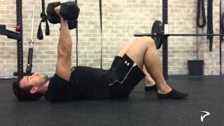 DUMBBELL FLOOR PRESS [upl. by Nosral]