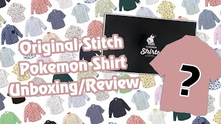 Unboxing Pokemon Shirt by Original Stitch Review [upl. by Reiser]