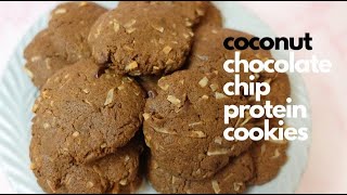 Protein Cookies NO FLOUR [upl. by Nylidnam115]