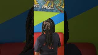 Barrel twist locs hairstyles dreads haircare locsextensions [upl. by Dreyer569]