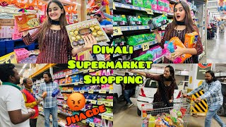 Diwali Special Supermarket Groceries amp Sweets Shopping Mummy ne Diya Big Surprise Gift Bindass Kavy [upl. by Bergen]