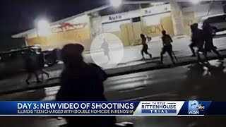 New video of shootings shown on Day 3 of Kyle Rittenhouse trial [upl. by Delmer]