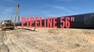 PIPELINE 56 INCH TIEIN PROBLEM [upl. by Goar]