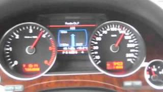 Audi A8 V8 42 TDI Autobahn ride [upl. by Juakn346]