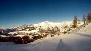 Sestriere  Mens Olympic Downhill Course [upl. by Naitirb]