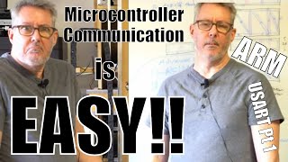 4 ARM STM32 Microcontroller Tutorial  USART Communication Part 1 [upl. by Carmelo]