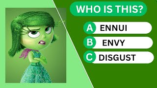 INSIDE OUT 2 QUIZ 😁😭😱🤢😡HOW MUCH DO YOU KNOW ABOUT INSIDE OUT 2 [upl. by Tonkin]