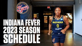 Indiana Fever 2023 Schedule Release [upl. by Laise80]