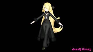 MMD  Walking test with Cynthia 60 fps [upl. by Caresa]