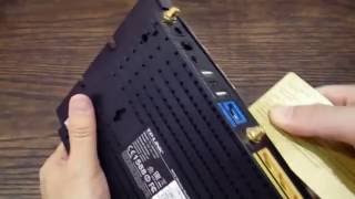 Open TPLINK WDR4300ND router case without scratching [upl. by Velma]