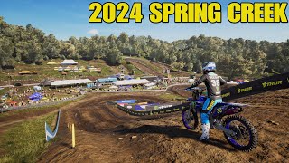 Mx vs Atv legends  2024 Spring Creek mxvsatvlegends motocross [upl. by Marwin92]