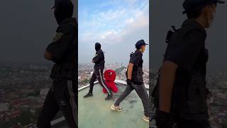 Money Heist Vs Police  1230 parkour bubblesgangz moneyheist police badguys shorts [upl. by Kcirdorb]