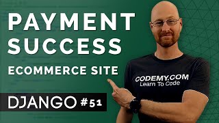 Payment SuccessFailure Pages  Django Wednesdays ECommerce 51 [upl. by Dreda]