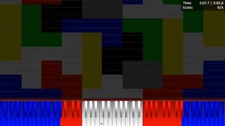 Dark MIDI  TETRIS THEME A [upl. by Atsirak]