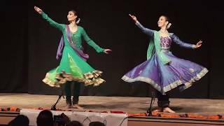 Kathak jugalbandhi duo by Jigna Dixit amp Kinga Malec [upl. by Hujsak757]