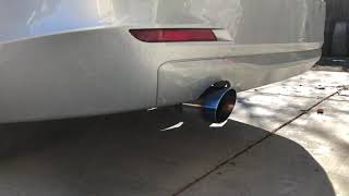 F30 2013 BMW 320i Muffler Delete cold start [upl. by Wagshul]