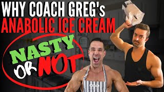 Coach Gregs Anabolic Ice Cream Recipe [upl. by Ettesyl]