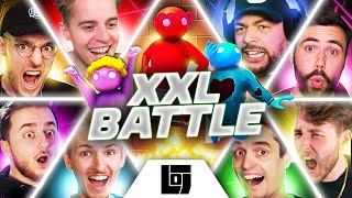 LOGS6  1 GANG BEASTS met ALLE LEGENDS  XXL BATTLE [upl. by Oicul]