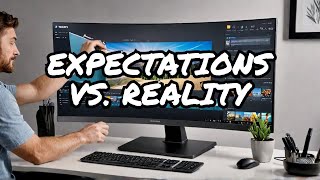 Unboxing the SAMSUNG 27 Inch Curved Monitor What to Expect [upl. by Fayette829]