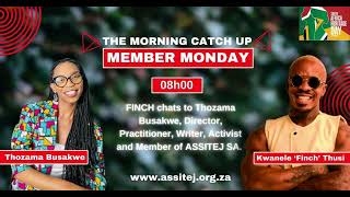 Morning Catch Up with Thozama Busakwe [upl. by Cesaria319]