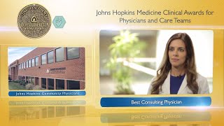 2017 Best Consulting Physician at Johns Hopkins Community Physicians – Shabina Ahmed MD [upl. by Eciralc]