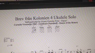 Cornelis Vreeswijk  Brev från Kolonien  4 Ukulele Solo  Enjoy [upl. by Wildermuth]