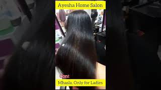 Permanent Hair Straighteninghaircare beautysalon beautyparlour [upl. by Alli]