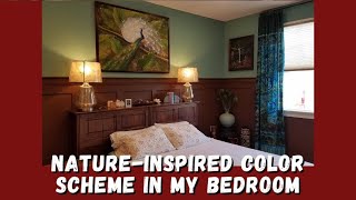 NatureInspired Paint Color Scheme in My Bedroom [upl. by Goddart]