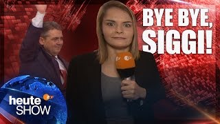 Hazel Brugger auf dem SPDParteitag Schulz ist Kanzlerkandidat  heuteshow vom 24032017 [upl. by Katushka]