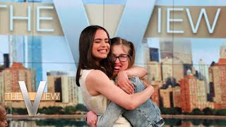 Sofia Carson Makes Wish Come True For Incredible 15YearOld Brain Tumor Warrior  The View [upl. by Adniles]