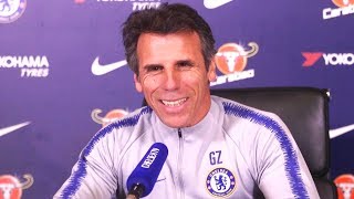 Gianfranco Zola Full PreMatch Press Conference  Chelsea v Derby County  Carabao Cup [upl. by Ettevroc270]