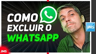 ADEUS COMO FAZER BACKUP E EXCLUIR A CONTA DO WHATSAPP [upl. by Anerda739]