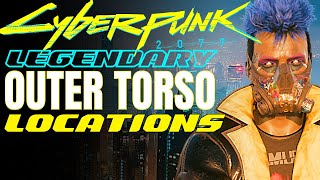 Cyberpunk Legendary Clothing Locations Outer Torso Free Jackets amp Vests [upl. by Lisa763]