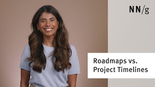 Roadmaps vs Project Timelines [upl. by Ecnaralc256]